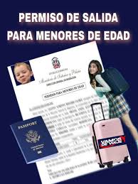 Permiso de salida de menores